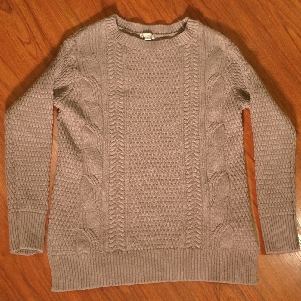 Gap Woman's Sweater Medium Cable Knit